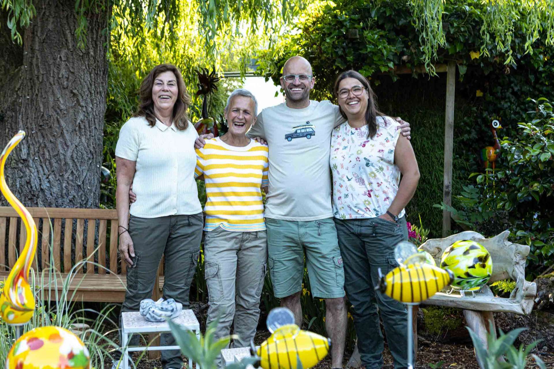 Het team van Diverse Pluimage